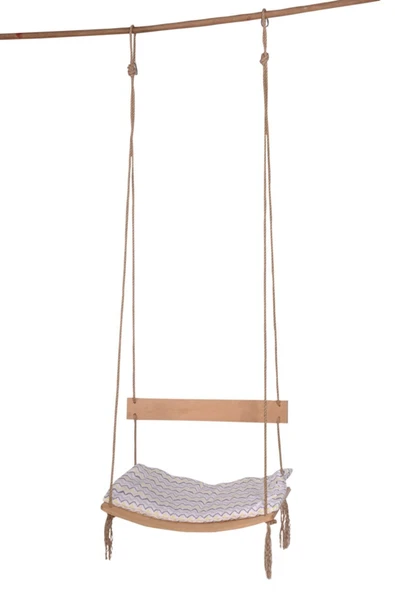 Galery Wood PREMİUM Sırt Dayanaklı Ahşap Bebek Salıncağı & Bahçe, Balkon ve Teras İçin Şık ve Konforlu Tasarım ürün görseli 1