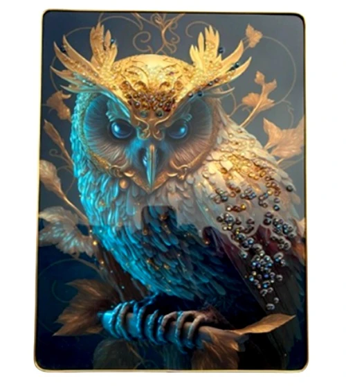 Duvar Tablo 30X40Cm Baykuş 3 Boyutlu M4431-2 ürün görseli 1