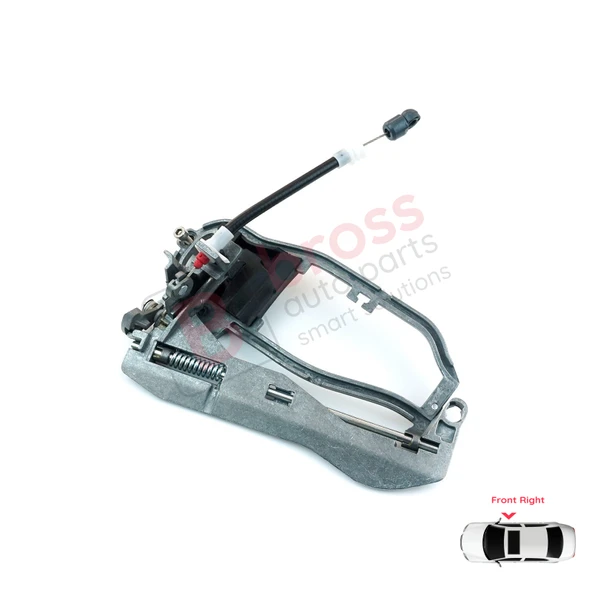BMW X5 E53 2000-2006 İçin Ön Sağ Kapı Kolu Metal Taşıyıcı Mekanizma Braketi 51218243616 ürün görseli 1