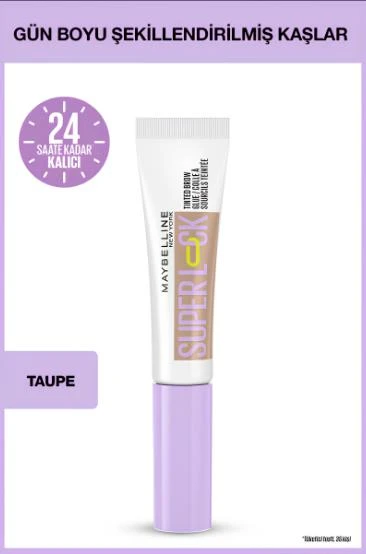 Super Lock Brow Glue Kaş Sabitleyici Maskara - Taupe ürün görseli 1