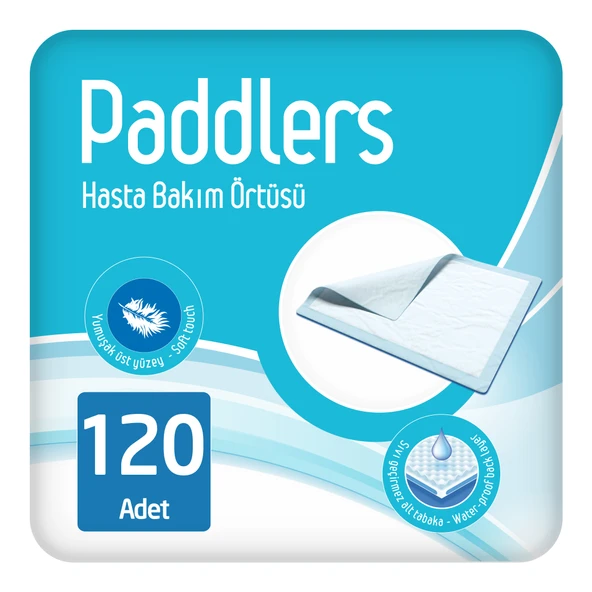 Paddlers 4x30 120 Adet Hasta Bakım Yatak Koruyucu Örtü (60X90 Boyutunda) ürün görseli 1