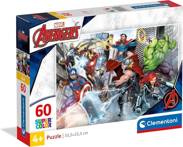 Clementoni  60 Parça Puzzle  Avengers 26112 ürün görseli 1