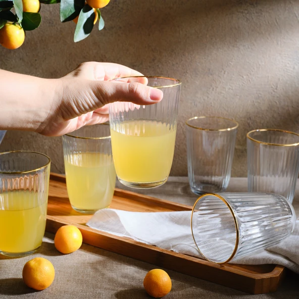 Karaca Ravello 6'lı Meşrubat Bardağı 370 Ml - Resim 3
