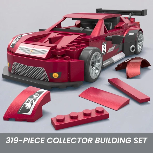 MEGA Hot Wheels Cadillac ATS-V R HRY18 - Resim 4