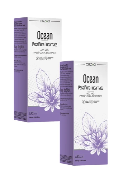 Ocean Passiflora Şurup 150 ml x 2 Adet ürün görseli 1