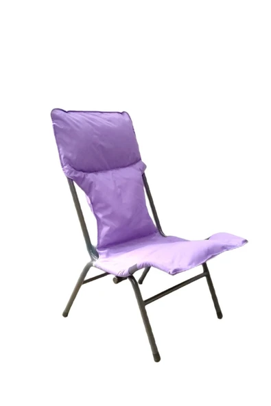 Yapa Yavuzpaşalar Katlanan Şezlong Sandalye -- Antrasit Iskeletli, Düz Renk Polyester Kumaşlı -- ürün görseli 1