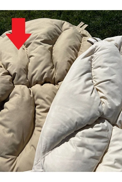 Yapa Yavuzpaşalar Cappucıno(BEJ) Asma Koltuk Minderi-paşa Keyfi Koltuk Minderi/relax Koltuk Minderi/elit ürün görseli 1
