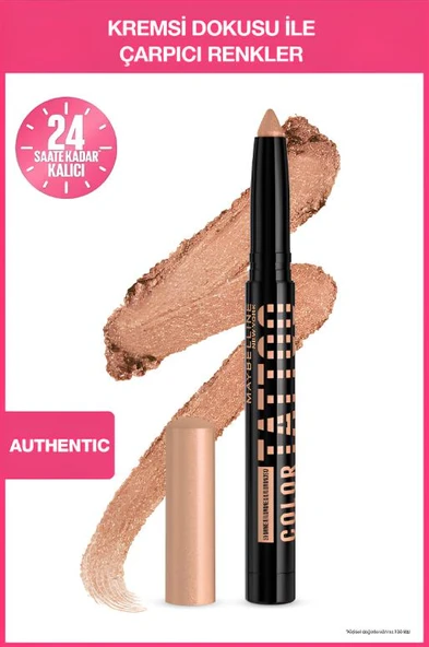 Maybelline New York Color Tattoo 24H Eye Stix Göz Farı - Authentic ürün görseli 1