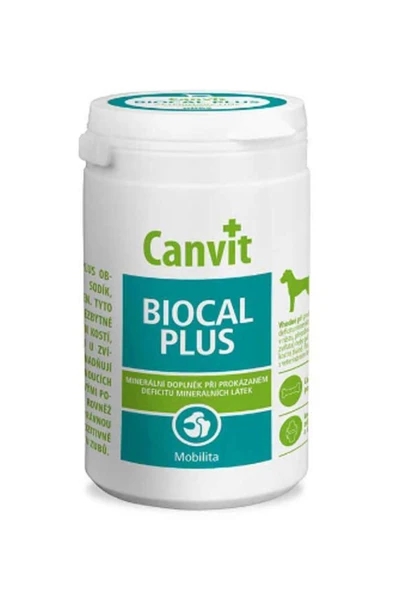 Canvit Biocal Plus Kalsiyum Fosfor Kolajen Köpek Vitamini 230 Gr ürün görseli 1