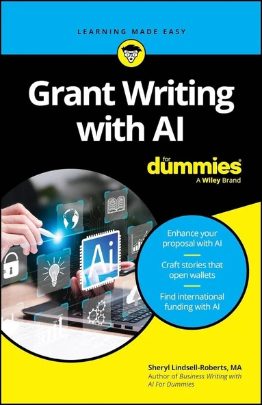 Grant Writing with AI For Dummies (For Dummies (Business & Personal Finance)) Sheryl Lindsell-Roberts ürün görseli 1