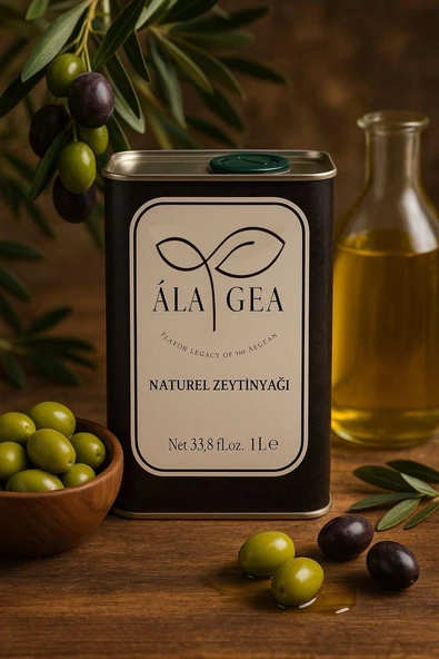 Ala Gea Soğuk Sıkım Naturel Sızma Premium Zeytinyağı ürün görseli 1