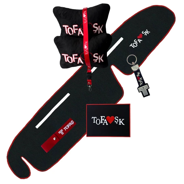 Tofaş Şahin Doğan Kartal Yüksek Torpido Koruma Halısı / Tofaş Siyah Polar Yastık Oto Aksesuar ürün görseli 1