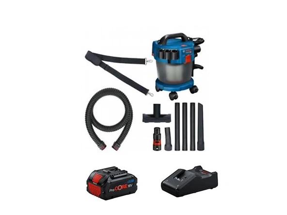 Bosch GAS 18 V-10L Akülü El Süpürgesi Procore 1x5,5Ah Akülü ürün görseli 1
