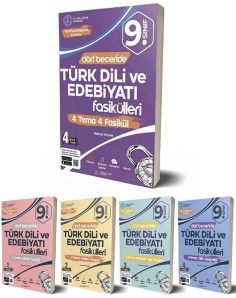Paragrafın Şifresi Yayınları 9. Sınıf Dört Beceride Türk Dili ve Edebiyatı Fasikülleri ürün görseli 1