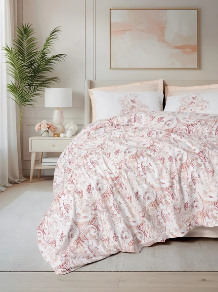 Cotton Box Bohem Çift Kişilik Nevresim Takımı Serava Somon ürün görseli 1