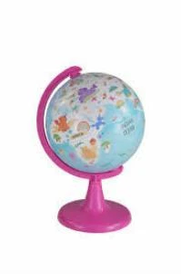 GURBUZ 20cm UNICORN ADVENTURE GLOBE+BOOK ISIK HEDI ürün görseli 1