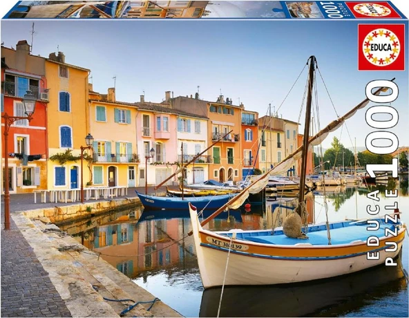 Educa 1000 Parça Proven Martigues Limanı Puzzle - 19928 - Harbour In Martigues Provence ürün görseli 1