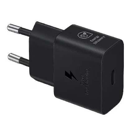 Samsung Ep-t2510n Type C Hızlı Şarj Adaptörü (25W) - Siyah (Samsung TR Garantili) ürün görseli 1