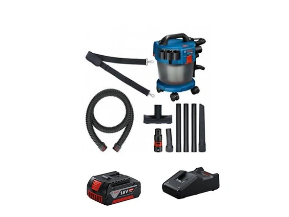 Bosch GAS 18 V-10L Akülü El Süpürgesi 1x5.0Ah Akülü ürün görseli 1