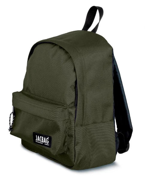Jacbag Classic Kids - İki Bölmeli Ufak Günlük Haki Sırt Çantası - Jac-34 - Erkek ürün görseli 1
