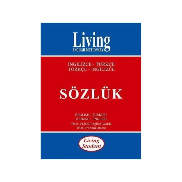 LIVING YAYINLARI İNGİLİZCE-TÜRKÇE-İNGİLİZCE SÖZLÜK ürün görseli 1
