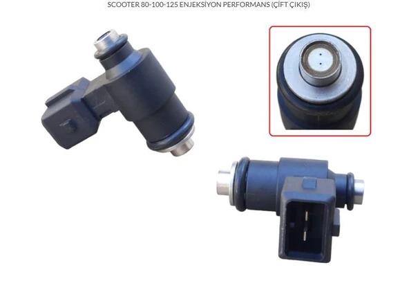 SCOOTER 80-100-125 ENJEKSİYON PERFORMANS (ÇİFT ÇIKIŞ) ürün görseli 1