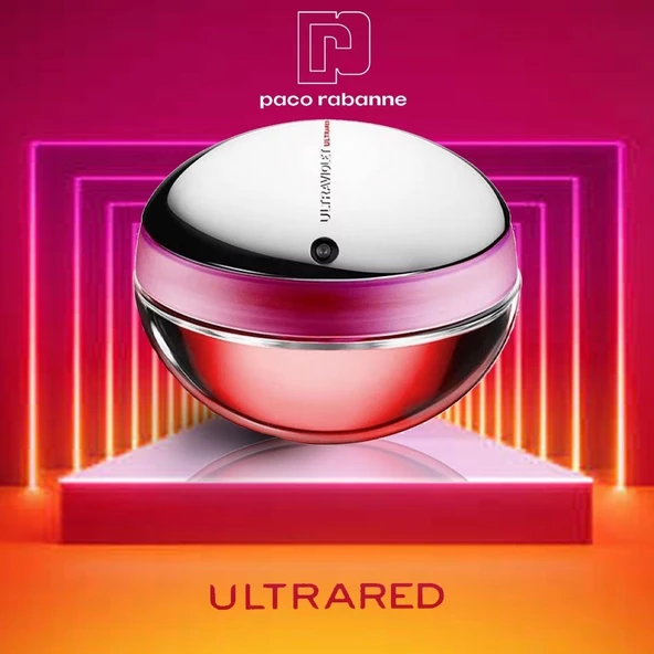 Paco Rabanne Ultrared EDP 80ML Kadın Parfümü - Resim 3