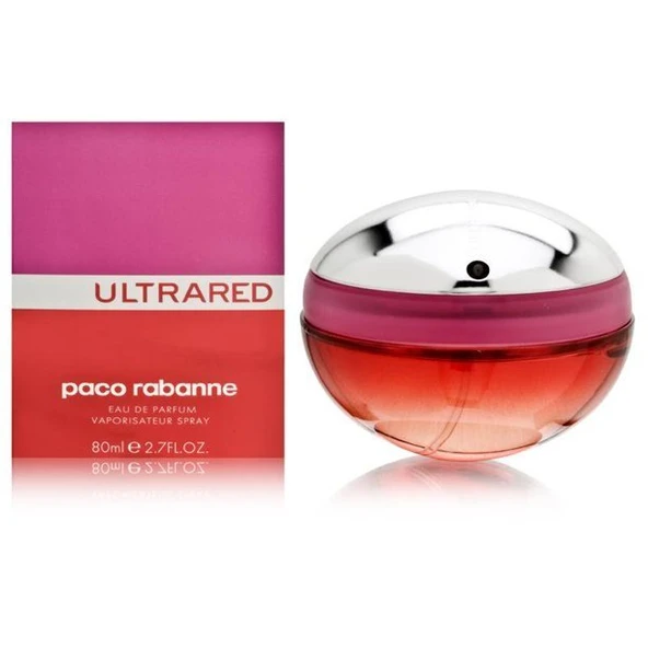 Paco Rabanne Ultrared EDP 80ML Kadın Parfümü - Resim 5