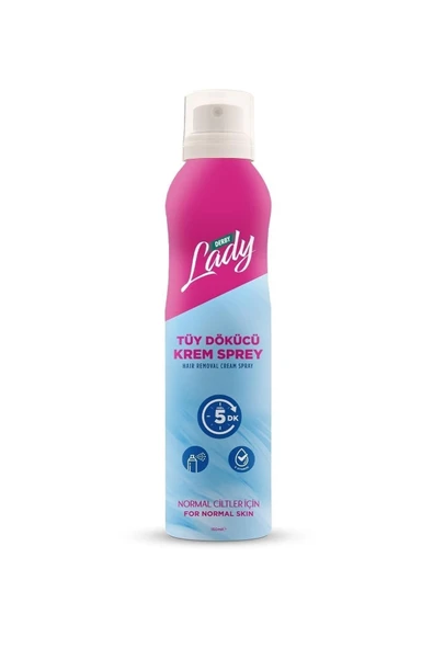 Derby Lady Tüy Dökücü Krem Sprey Normal Ciltler Için 150ml ürün görseli 1