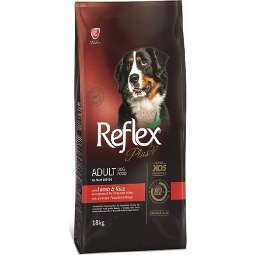 Reflex Plus Kuzu Etli ve Pirinçli İri Irk Yetişkin Köpek Maması 18 Kg ürün görseli 1