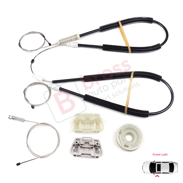 Ford Focus MK1 1998-2005 4/5 Kapı Hatchback Sedan Wagon 1331614 İçin Ön Sol Cam Kriko Tamir Seti ürün görseli 1