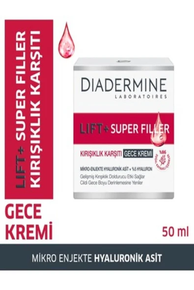 DİADERMİNE LİFT+SUPERFİLLER GECE KREMİ 50 ML ürün görseli 1