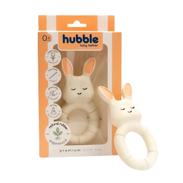 Hubble Baby Teether Diş Tavşan Halkalı ürün görseli 1