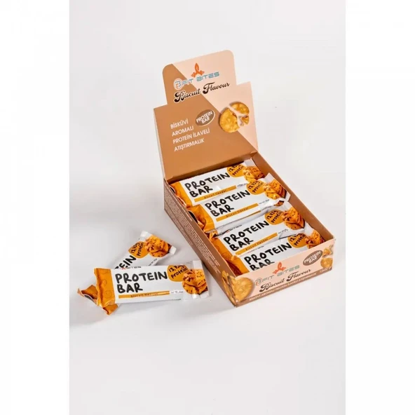Fit Bites Protein Bar Bisküvi Aromalı 50 gr. x12 ürün görseli 1