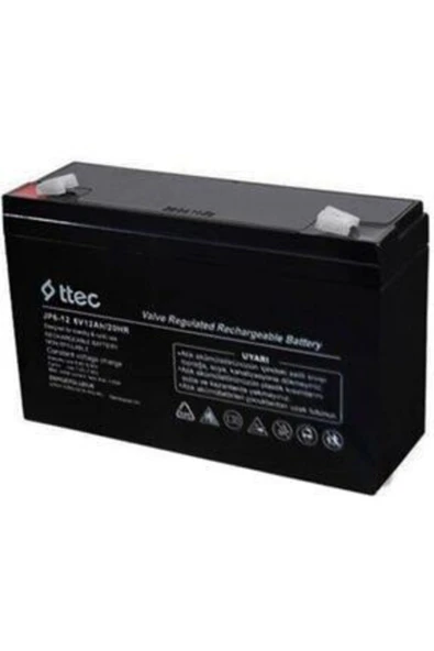 Ttec 6v 1.3ah Bakımsız Kuru Akü ürün görseli 1