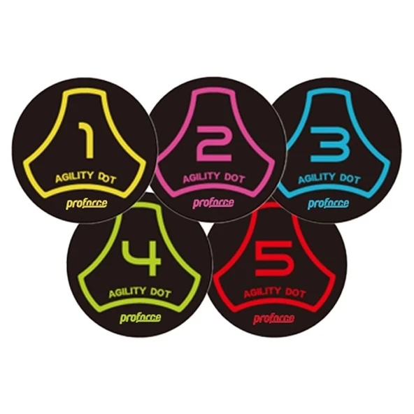 PROFORCE AGD 05 - ANTRENMAN ÇANAĞI DÜZ 5'Lİ SET ürün görseli 1