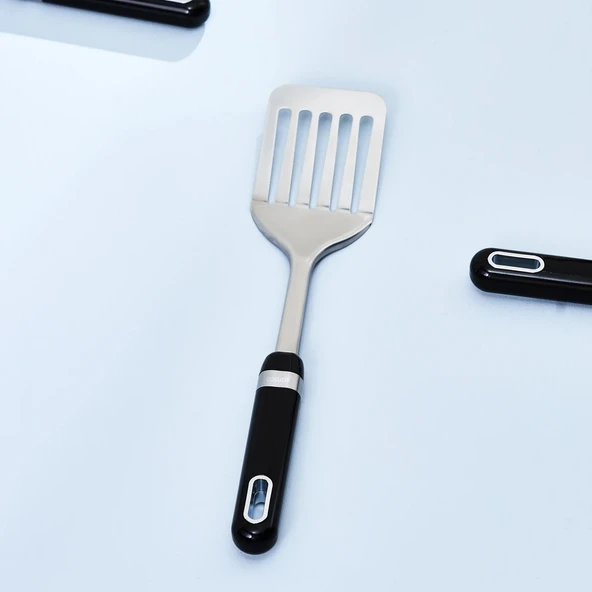 Karaca Mastermaid Oluklu Spatula Siyah ürün görseli 1