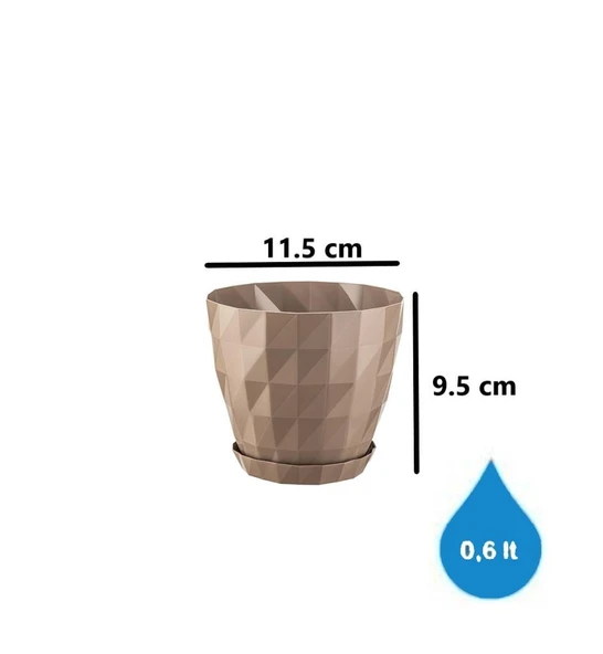 Omnipazar SO-KRT1 Dekoratif Kristal Saksı Takımı 0.6 Litre No 1 - Resim 10