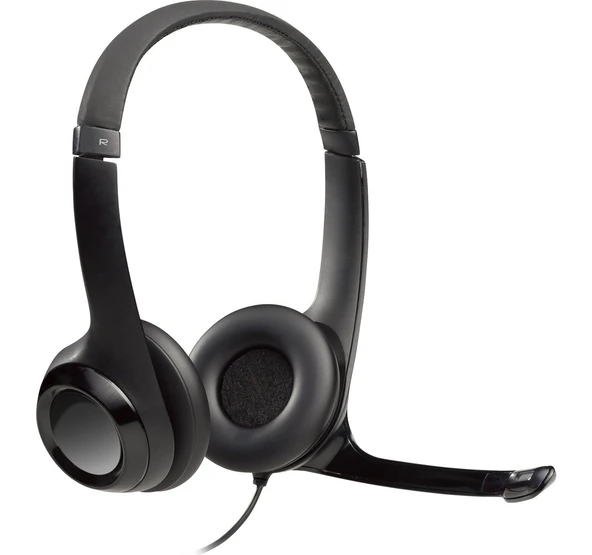 Logitech H390 USB Gürültü Önleyici Mikrofonlu Kulaklık - Siyah ürün görseli 1
