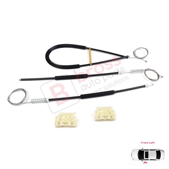 Citroen C4 Picasso MK1 UD Grand UA 2006-2013 MPV 9221CV İçin Elektrikli Ön Sol Cam Kriko Tamir Seti ürün görseli 1
