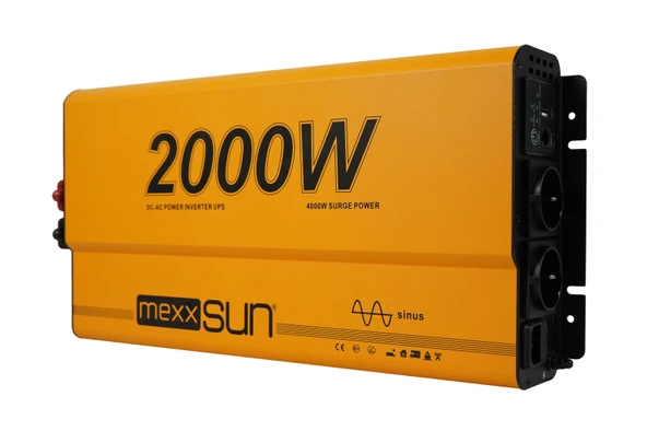 Tam Sinüs UPS (Remote Ekran) 12V 2000W - Resim 3