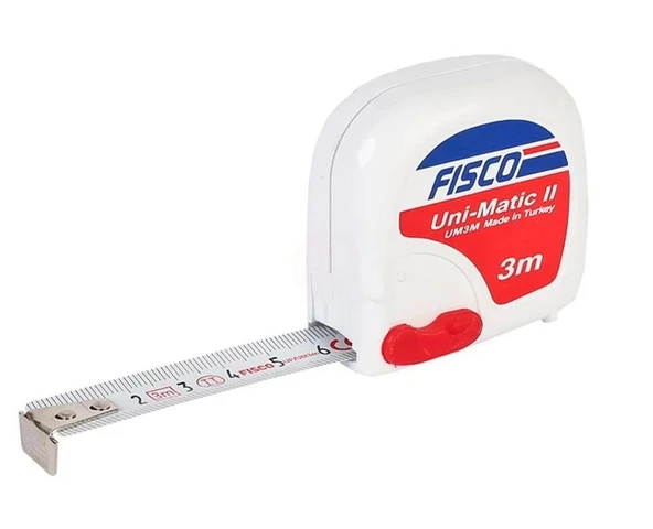 Fisco UM3 Çelik Şerit Metre 3 Metre ürün görseli 1