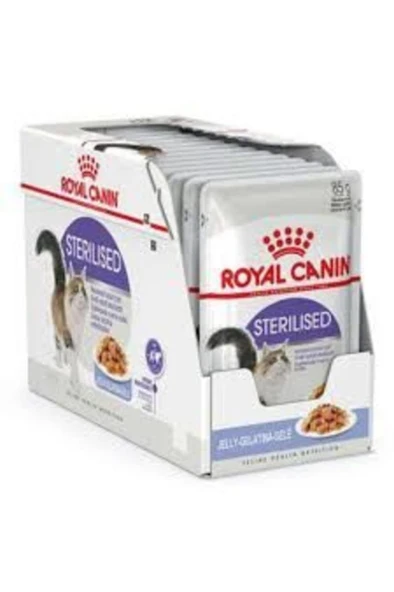 Royal Canin Sterilised jelly 12x85 gr. Skt: 03/2027 ürün görseli 1