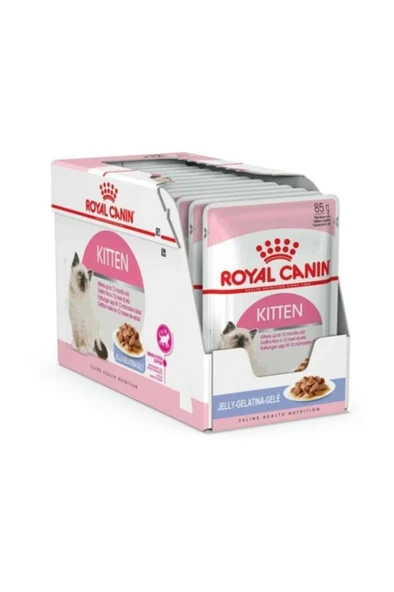 Royal Canin Kitten Jelly 12x85g Skt:01/2027 ürün görseli 1