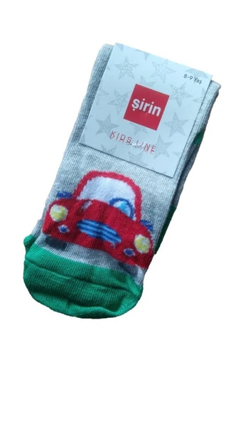12 Çift Şirin Erkek Çocuk Çorabı Desenli Erkek Çocuk Çorap 1507 ürün görseli 1