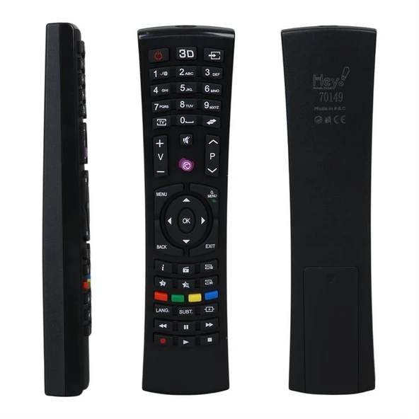 Ayt Küçük Kalıp Vestel İçin Uyumlu 49UA9400 3D Lcd Led TV Kumanda RCA4890-30089290-M7485600352x ürün görseli 1