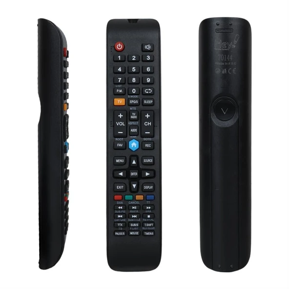 Hey Küçük Kalıp Skytech Sarı TV Tuşlu Smart Lcd Led TV Kumanda ürün görseli 1
