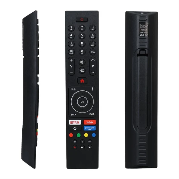 Vestel RC43135P 55FB7300 Netflix Youtube Prime Video Tuşlu Lcd Led TV Kumanda ürün görseli 1