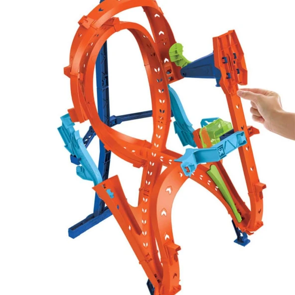 Hot Wheels Dikey Yarış Heyecanı Oyun Seti - Mavi Su Dünyası ürün görseli 1