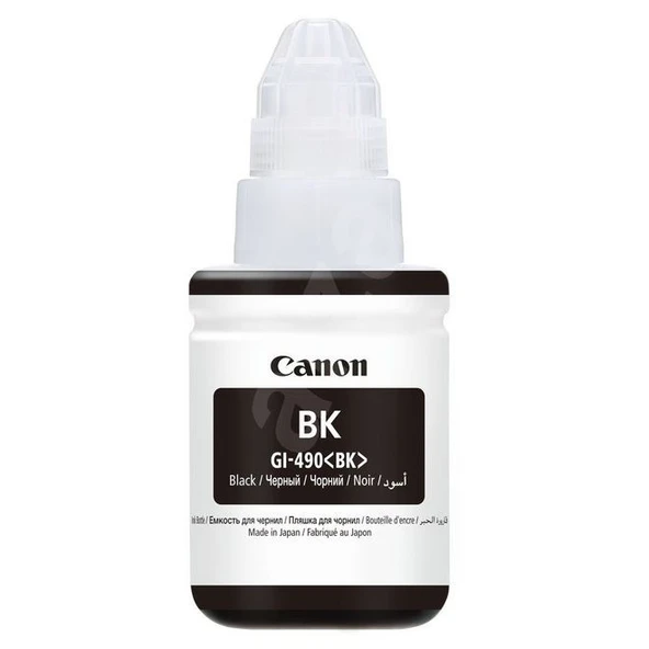 CANON 0663C001 GI-490 BK SİYAH KARTUŞ 135ML 6000 SAYFA ürün görseli 1